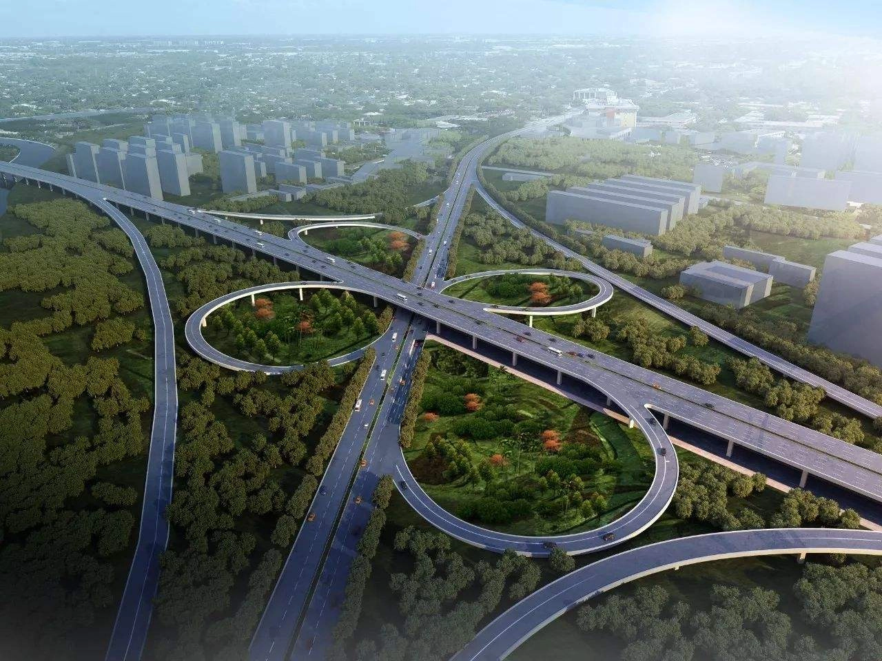 Materiālu piegādes projekts Liuzhou rietumu ārējā gredzena pilsētas automaģistrālei, Guangxi