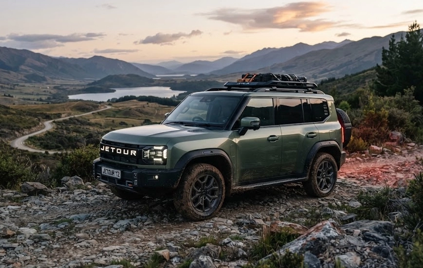 Jetour T2 SUV: ar ko tas atšķiras no citiem Ķīnas apvidus auto?